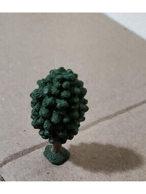 SAFARI LTD Dollhouse Miniature Elm Tree Figure PVC 2"  Accessory TOY
